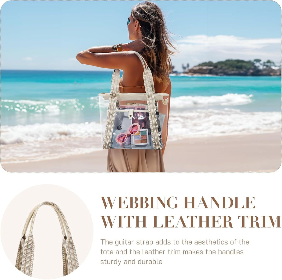 Fashionable Transparent Tote Bag Bowlift