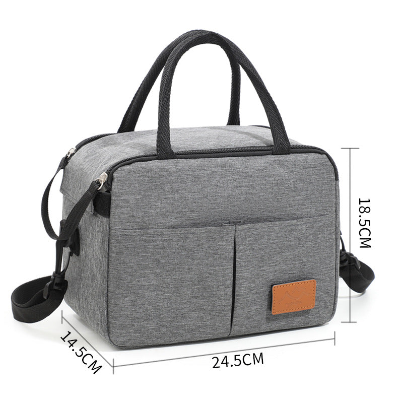 Insulated Multi-Pocket Lunch Cooler Bag Bowlift