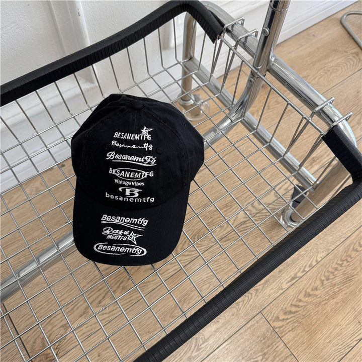 Men's Cotton Graphic Baseball Cap Bowlift