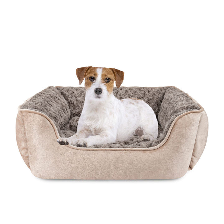 Plush Orthopedic Dog Couch  Dog Bed
