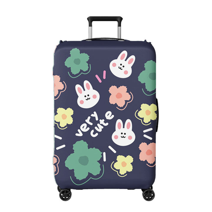 Women's hard shell suitcase with exciting travel motif Bowlift