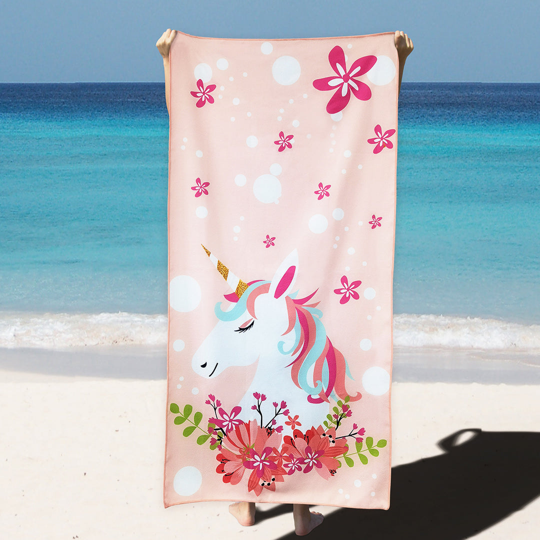 Beach towel with enchanting mermaid design Bowlift