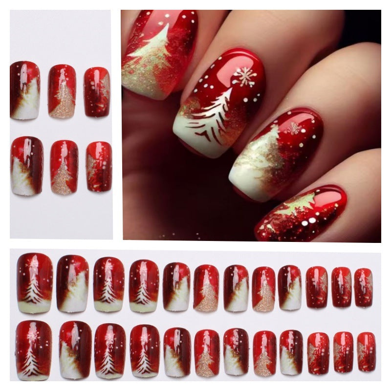 Creative Christmas Art Nails Set Bowlift