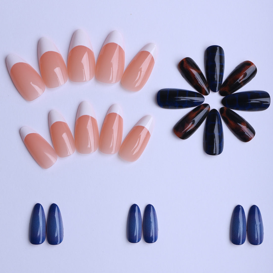 Artificial Nails in Eccentric Design with Creative Accents Bowlift
