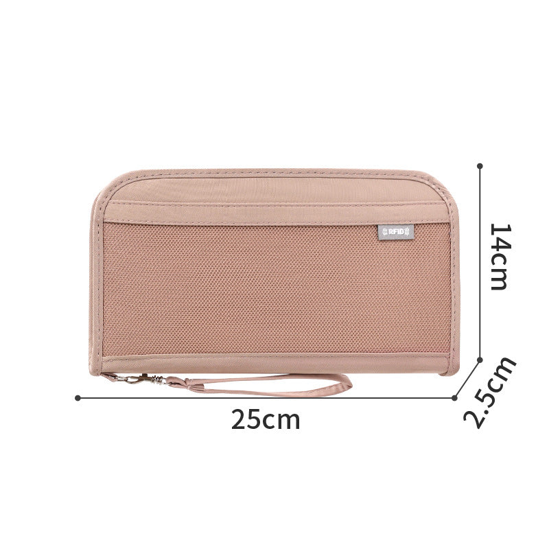 RFID Blocking Travel Wallet Bowlift