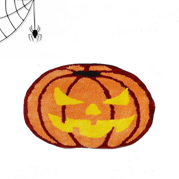 Ghost-Themed Plush Bath Mat Bowlift