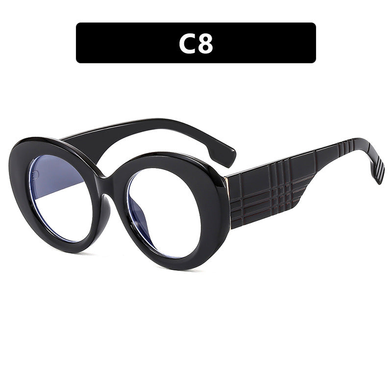 Women's extravagant sunglasses with creative frame design and protective UV filter Bowlift