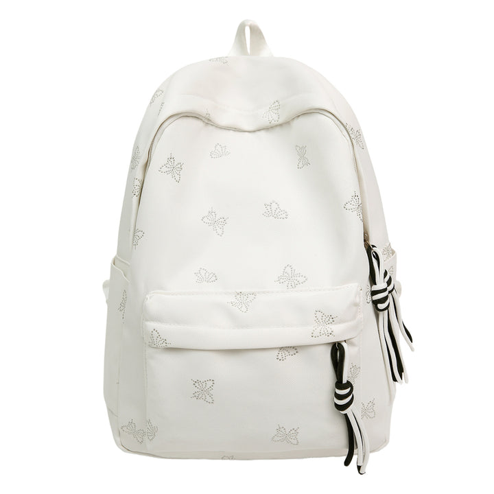 Backpack with Glittering Applications Bowlift