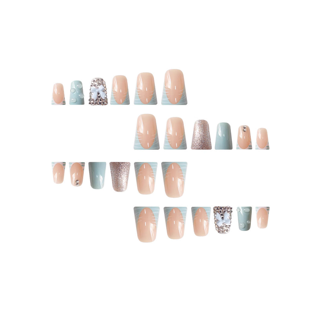 Decorative Bling Nail Enhancements Bowlift