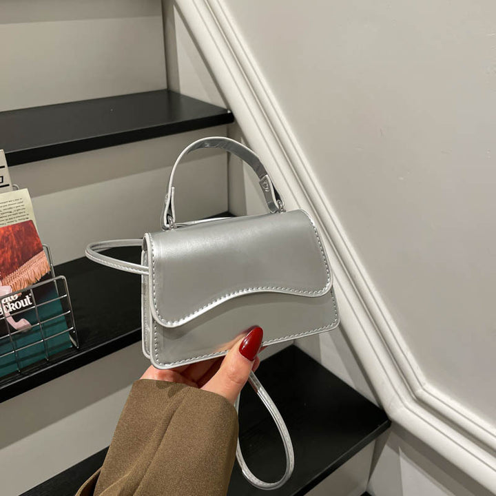 WoStylish Patent Leather Mini Handbag Bowlift