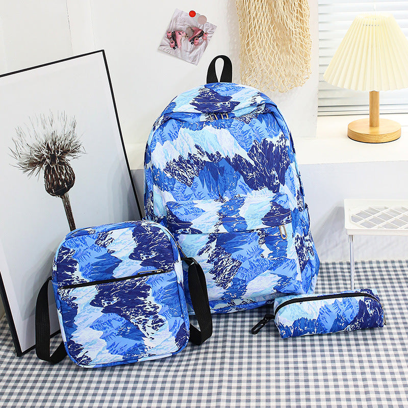 Stylish backpack with matching crossbody bag and pencil case Bowlift