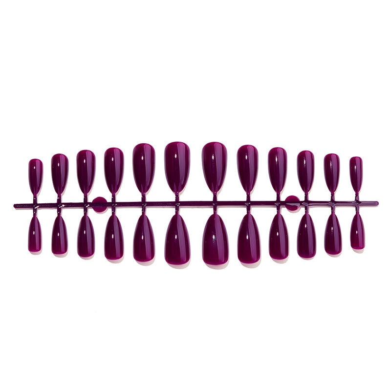 Glossy Stiletto Press-On Nail Tips Set Bowlift