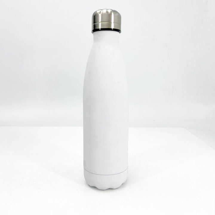 Women stylish stainless steel drinking bottle with anti-slip silicone sleeve Bowlift