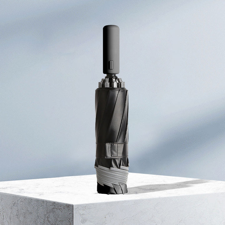 Ladies Compact Umbrella with Automatic Opening Mechanism and Windproof Design Bowlift