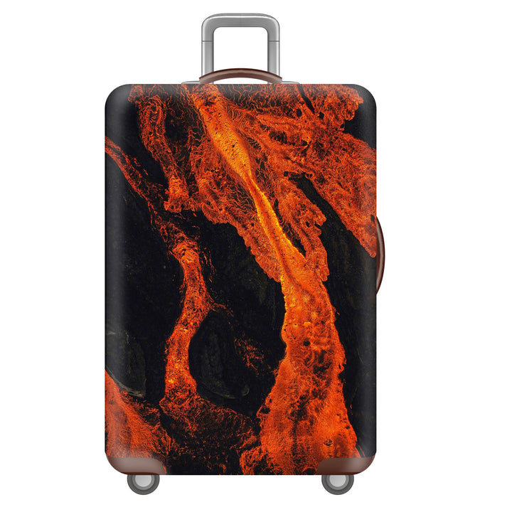 Unisex nan robust hard-shell suitcase with artistic face portrait print and 360° wheels Bowlift