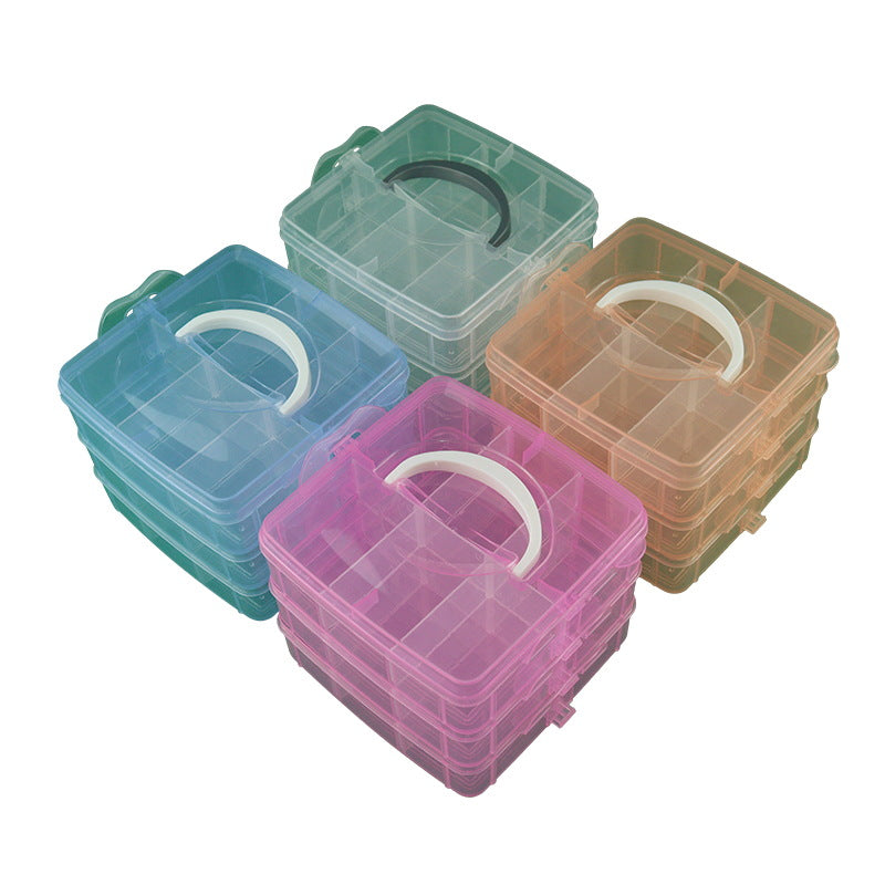 Multi-Functional Craft Storage Organizer Box Bowlift
