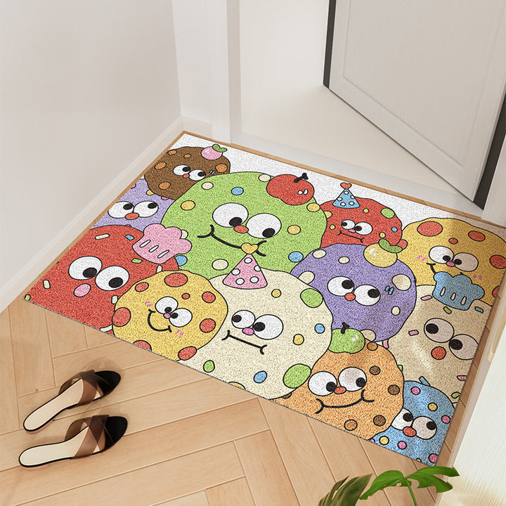 Whimsical Food-Themed Indoor Mat Bowlift