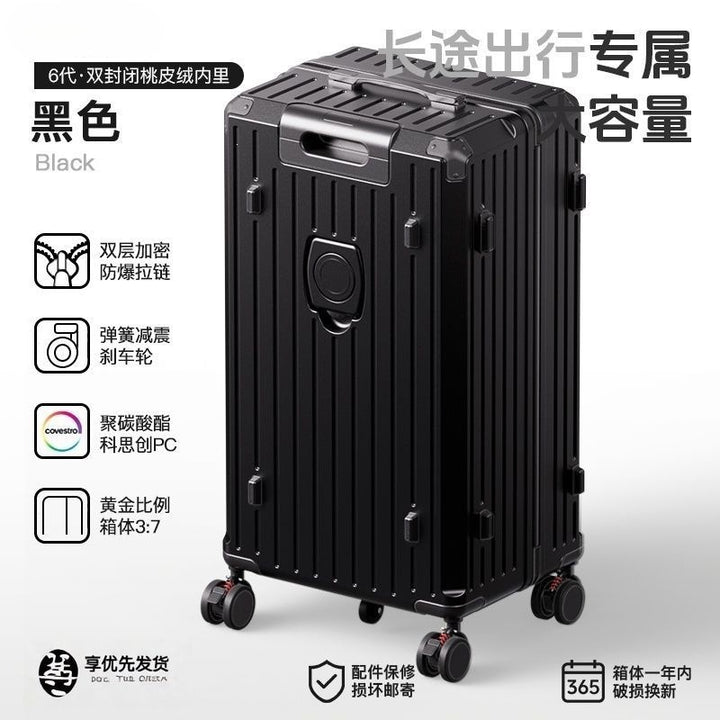 Hard-shell Trolley with double safety lock Bowlift