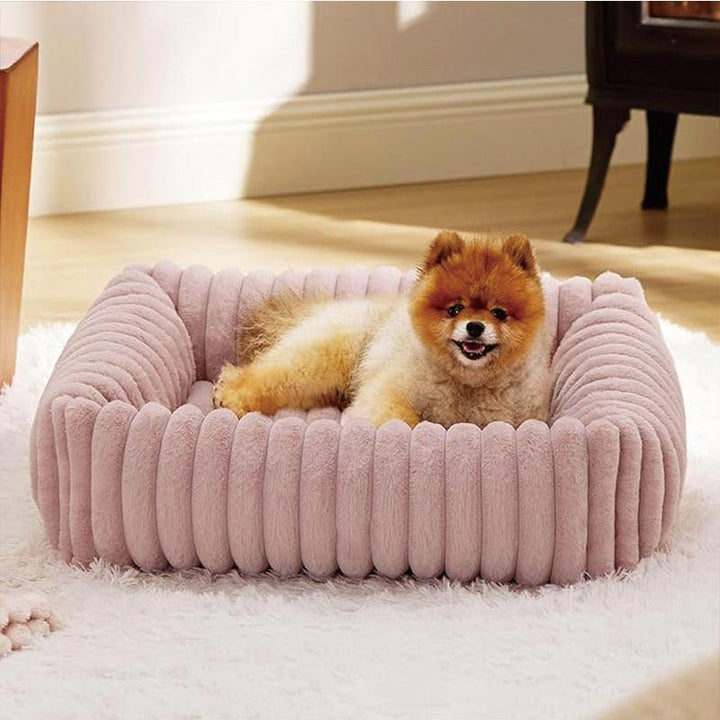 Cozy Plush Dog Bed
