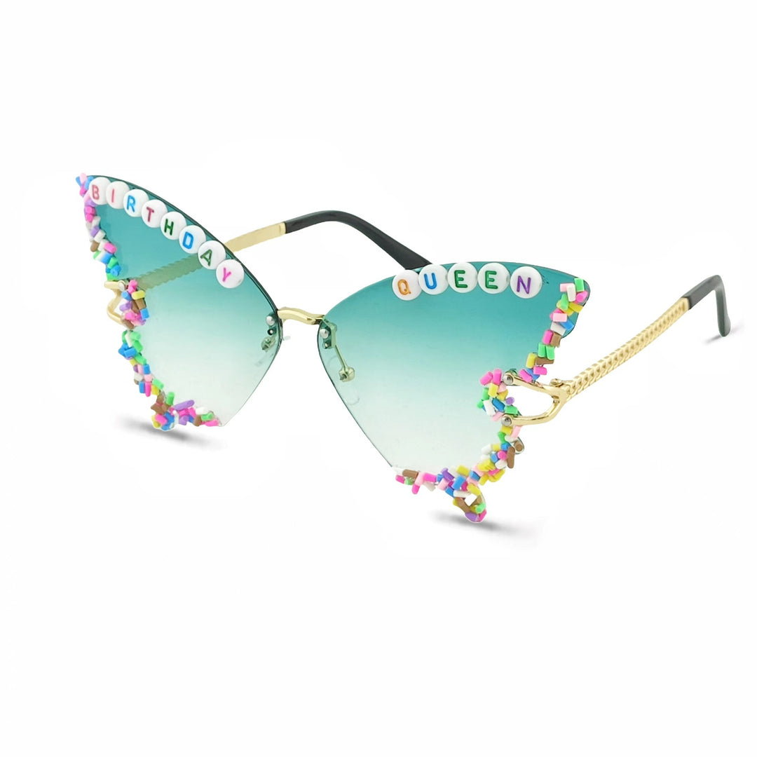 Women's Exclusive Party Sunglasses with Individual Inscription Bowlift