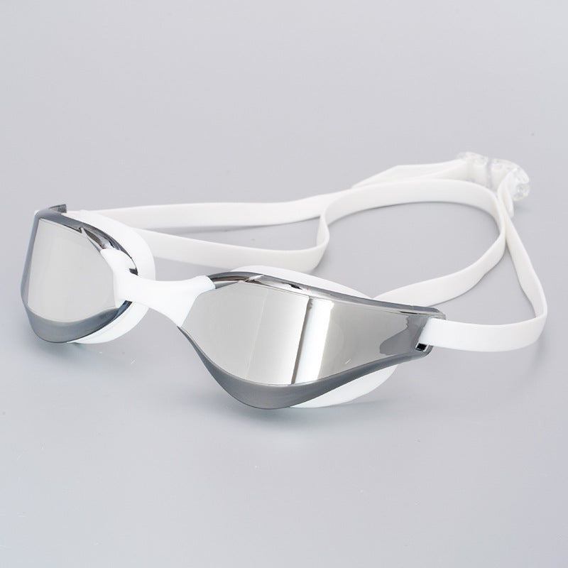 High-performance swimming goggles with UV protection and extended visibility Bowlift