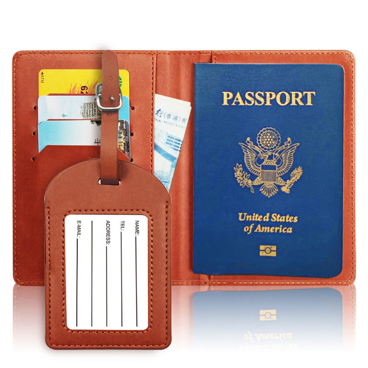 Women elegant passport organizer cover Bowlift