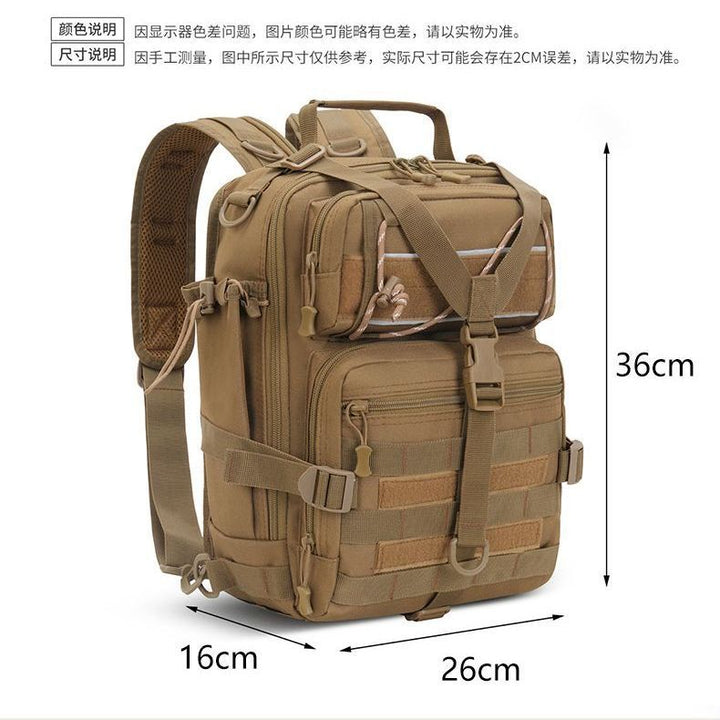 Tactical Backpack With Versatile Compartment Organization Bowlift