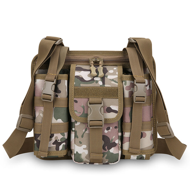 Multi-Pocket Tactical Shoulder Bag Bowlift