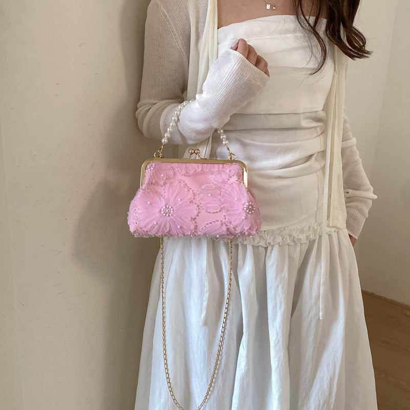 WoElegant Beaded Evening Clutch Bowlift