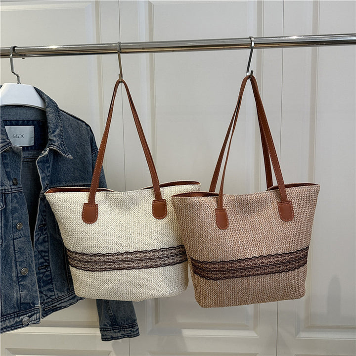Eco-Friendly Handwoven Beach Tote Bag Bowlift
