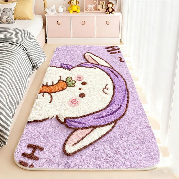 Plush Bear-Shaped Bath Mat