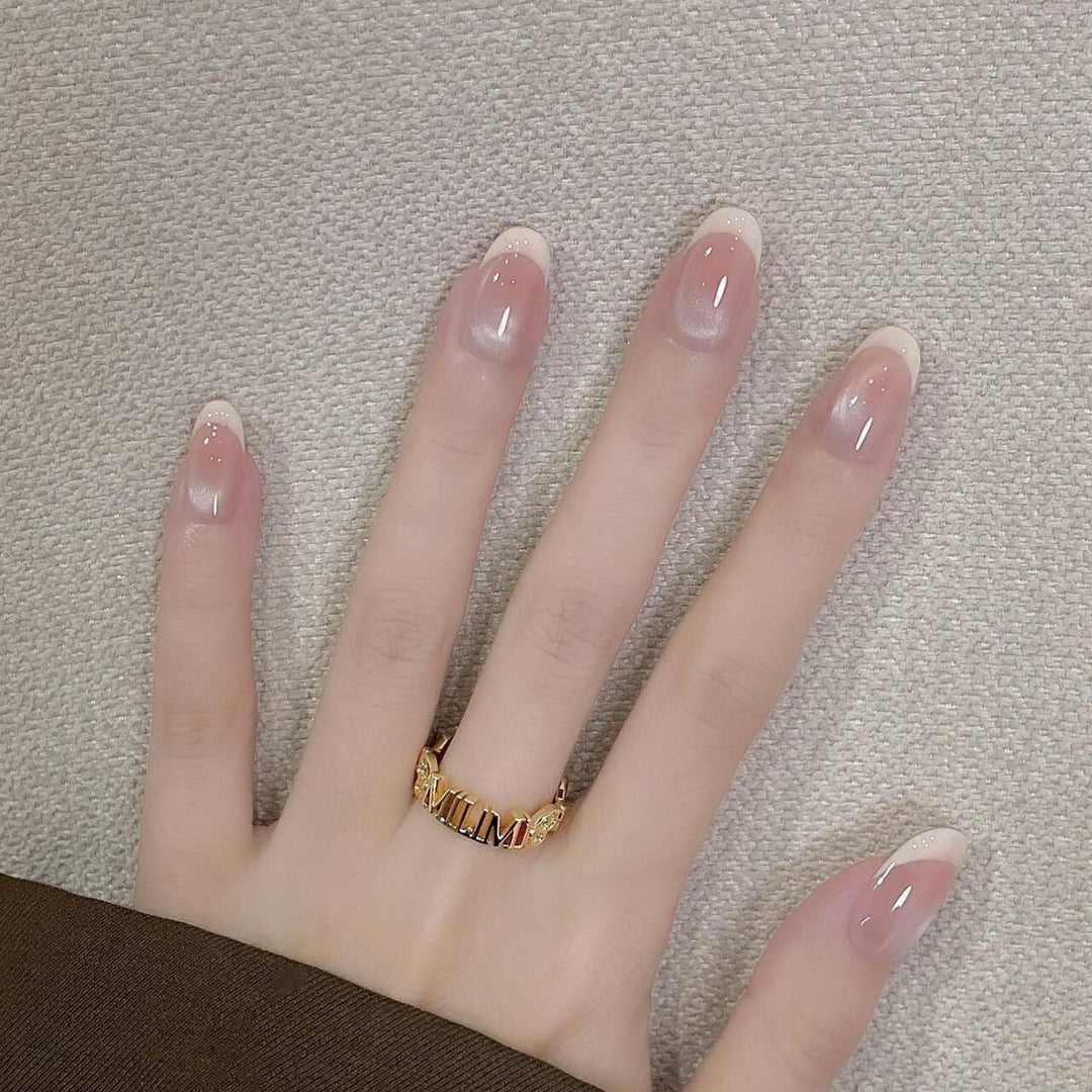 Decorative Press-On Nail Design Set Bowlift