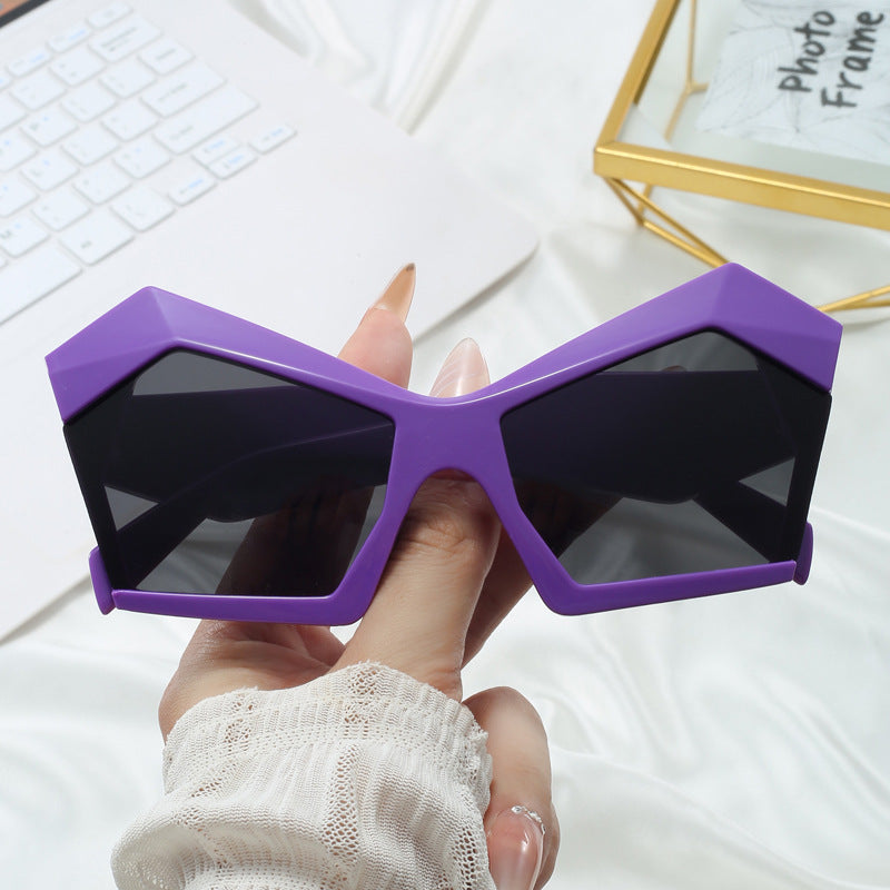 Ladies geometric designer glasses Bowlift