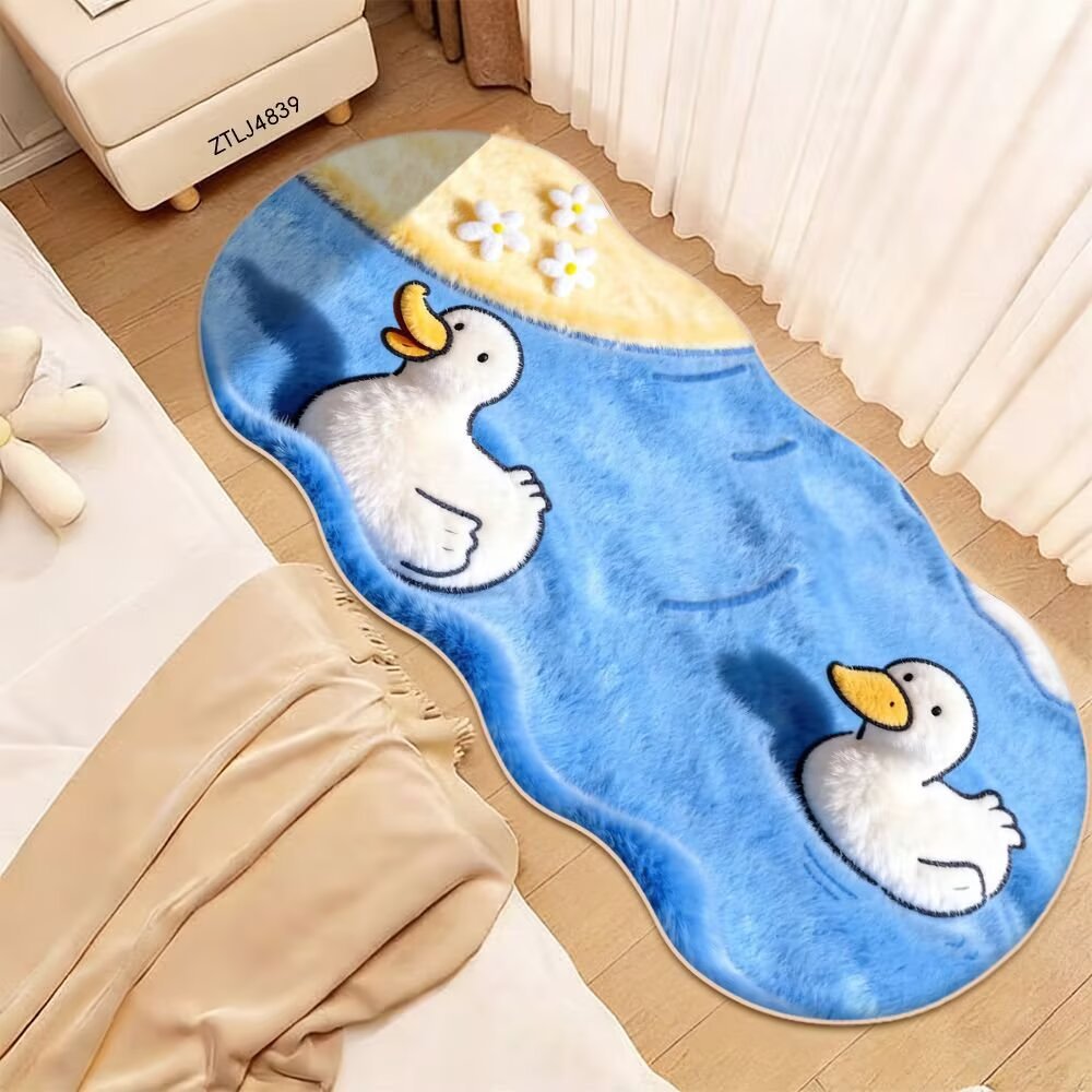 Cute Duck-Themed Area Rug