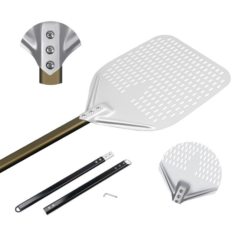 long-handle aluminum pizza peel with thin rectangular blade Bowlift