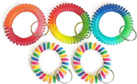 Colorful Telephone Wire Hair Tie Set Bowlift