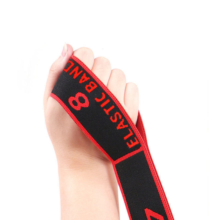 Numbered Multi-Loop Resistance Hip and Glute Training Band Bowlift