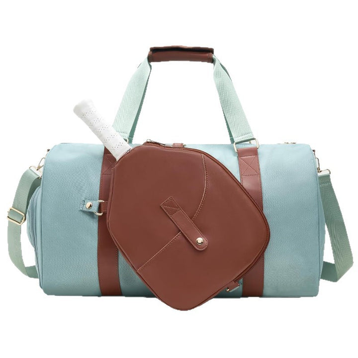 Compact Sports Duffle Bag with Padded Shoulder Strap Bowlift