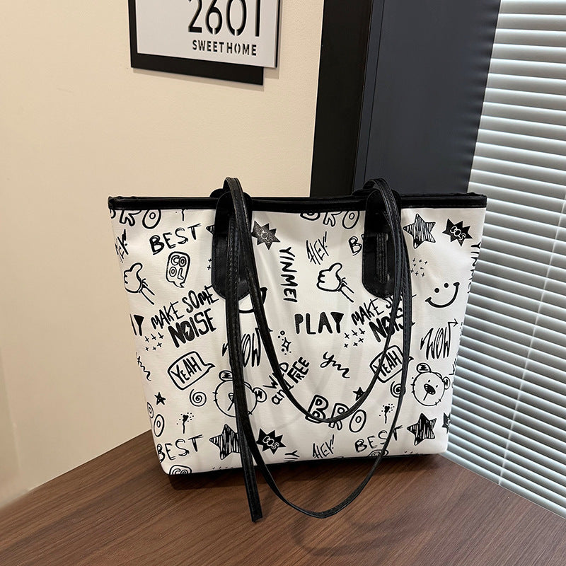 WoPlayful Graphic Tote Bag Bowlift