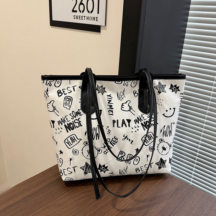 WoPlayful Graphic Tote Bag Bowlift