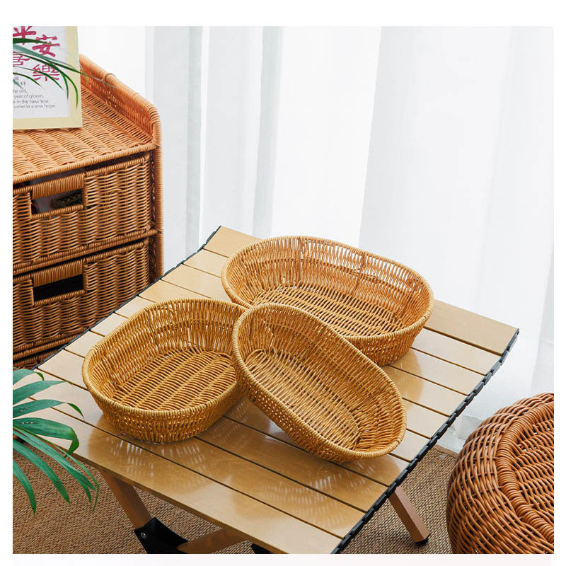 Woven Storage Basket Bowlift