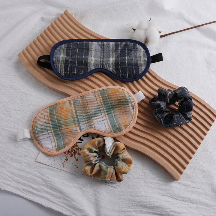 Unisex nan soft padded sleep mask with adjustable elastic band Bowlift