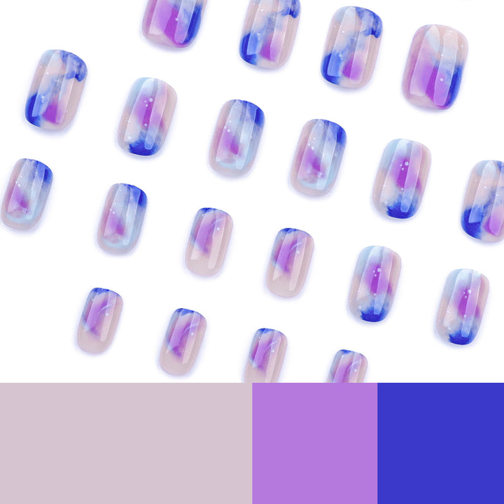 Glamorous Nail Art with Elegant Gradient Bowlift