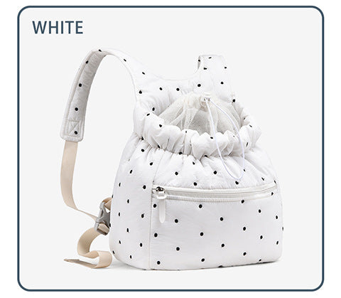 Drawstring Closure Casual Backpack Bowlift