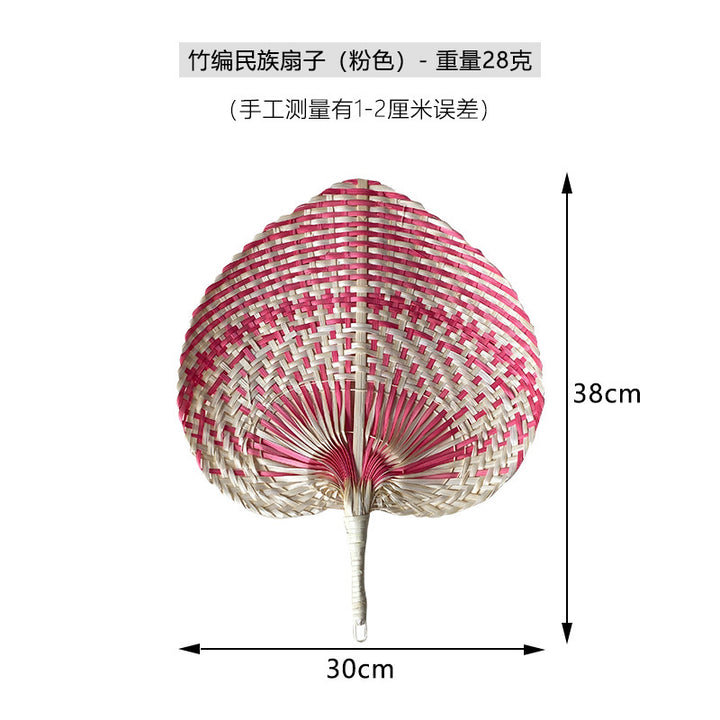 Ladies handcrafted fan made from sustainable materials Bowlift