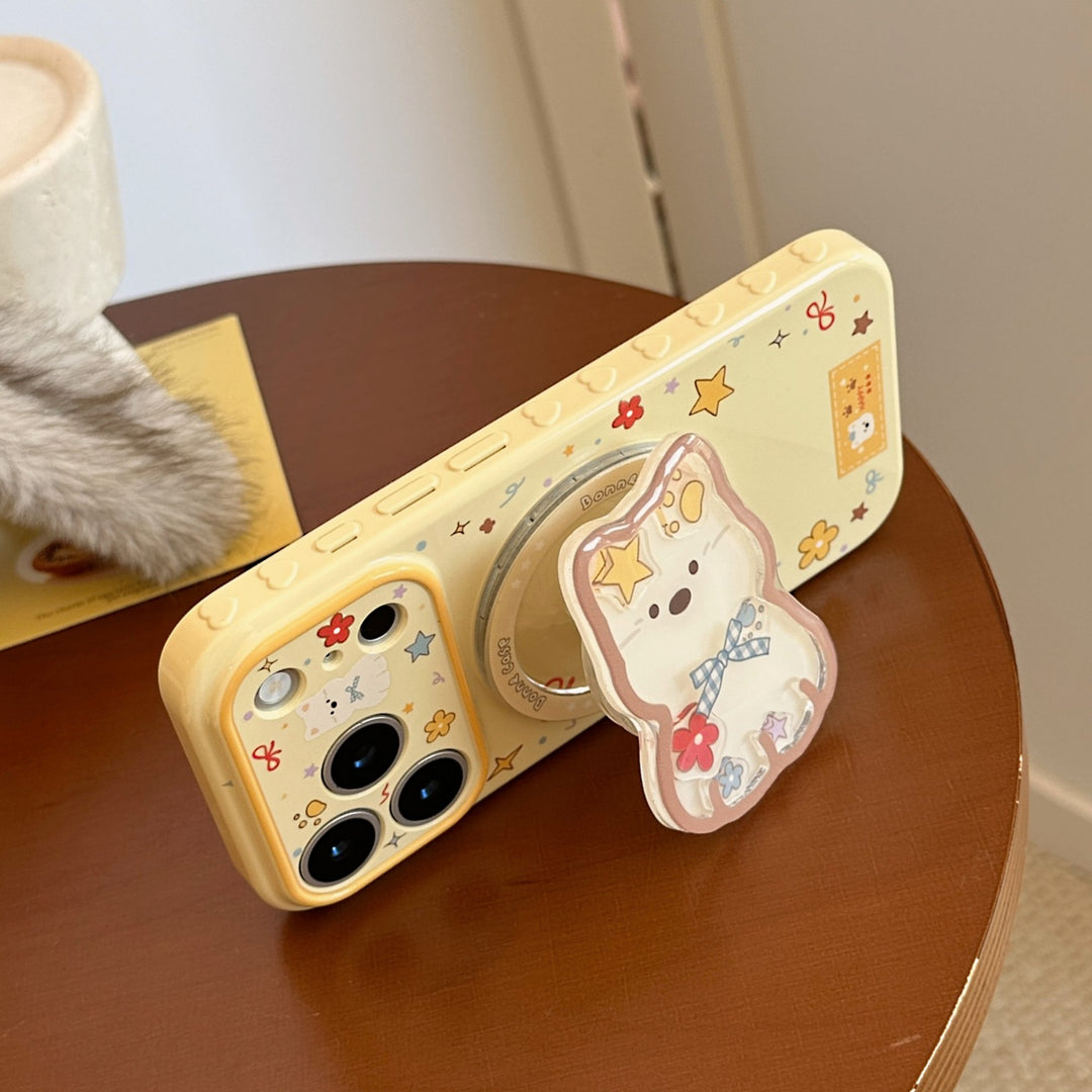 Kawaii Smartphone Halter in Bear Design Bowlift