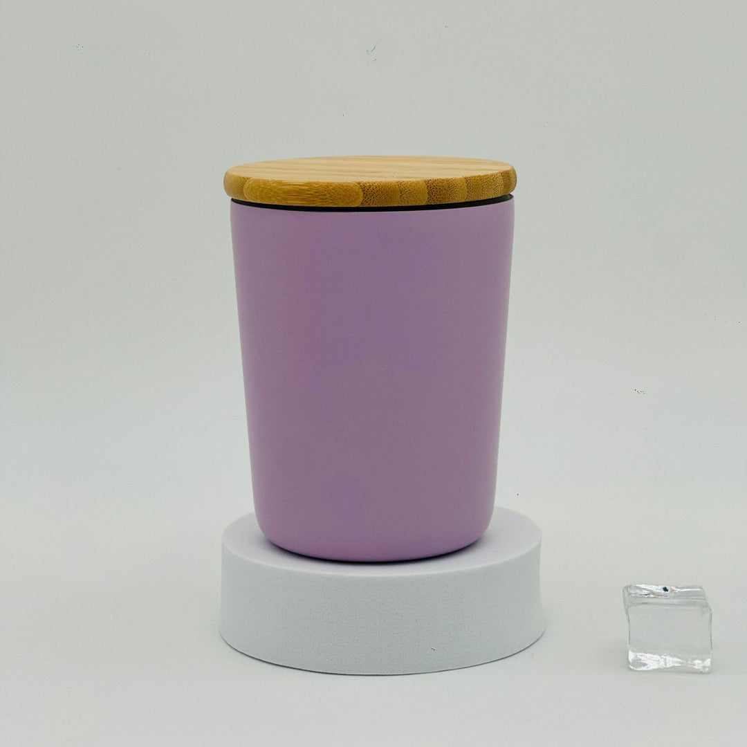 Ladies elegant sustainable insulated cup with bamboo lid Bowlift
