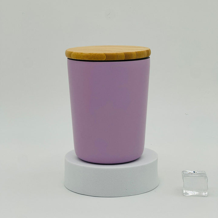 Ladies elegant sustainable insulated cup with bamboo lid Bowlift
