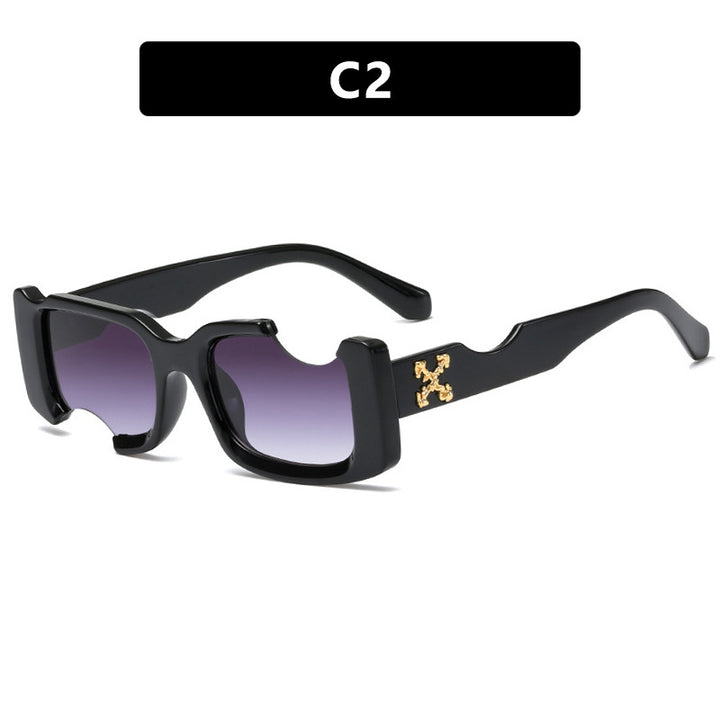 Ladies fashionable sunglasses with distinctive design and sturdy plastic frame Bowlift