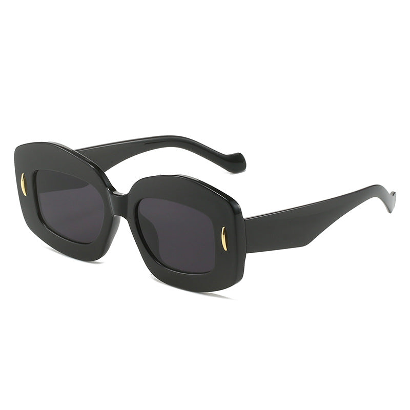 Contemporary Chunky Frame Sunglasses Bowlift